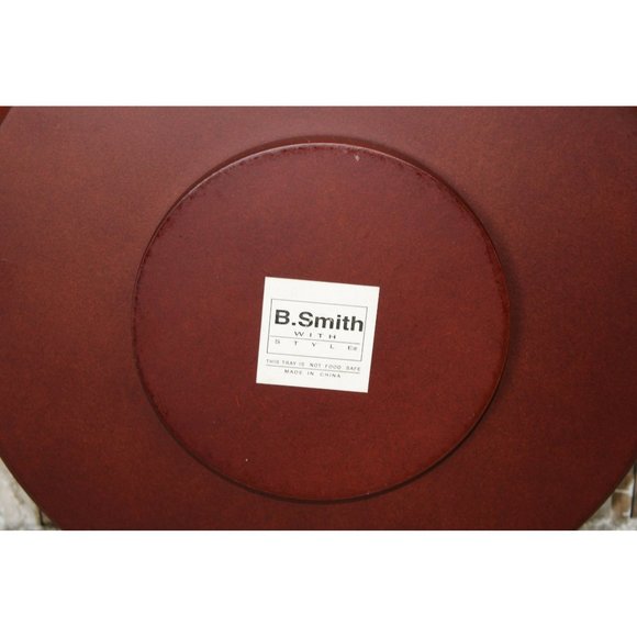 B. Smith 7 Piece Multipurpose Swirl Style Lazy Susan Serving Tray - Picture 6 of 6
